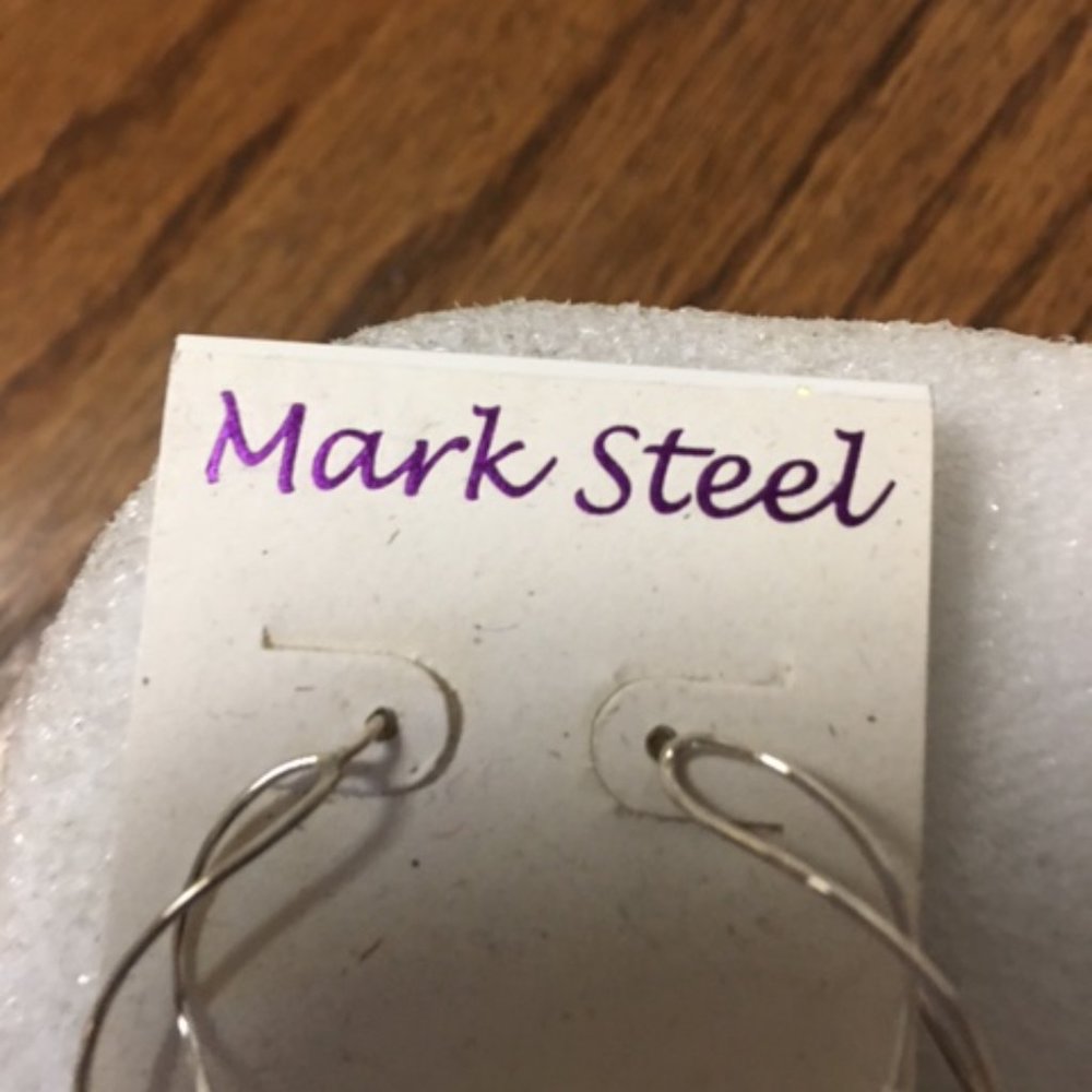 Mark Steel's Mother Daughter Lily Earrings SS NWT - Picture 4 of 6